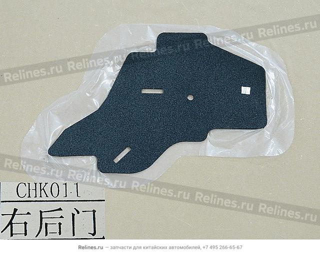 RR door waterproof film,RH - 62020***W09A