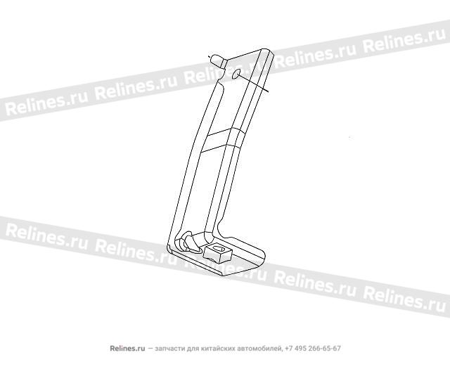 Mid brkt weldment-fr bumper RH - 28035***24AB