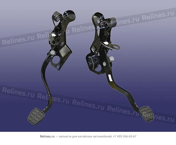 Clutch pedal - T21-***010