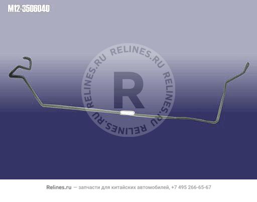Трубка тормоз.мет. прав. - M12-***040