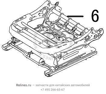 Frame assy driver seat cushion - 68014***V08A