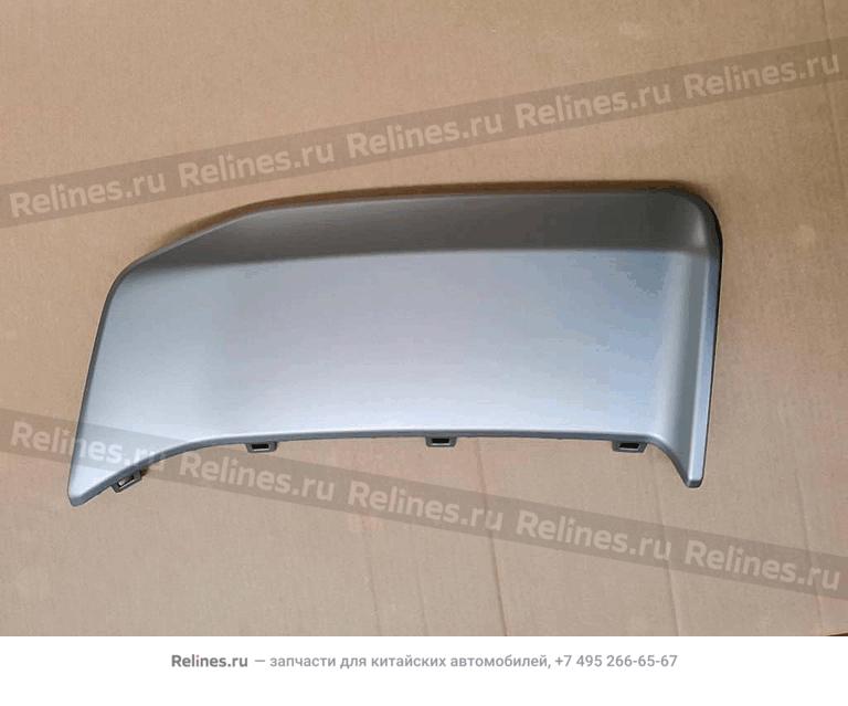 Полоса заднего бампера нижняя левая