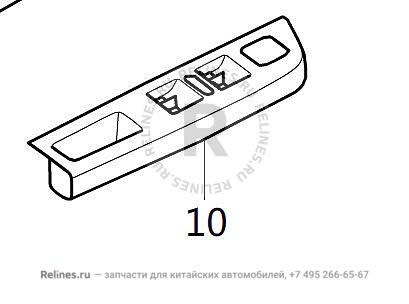 Sw panel,LH FR window - 610210***PXA86