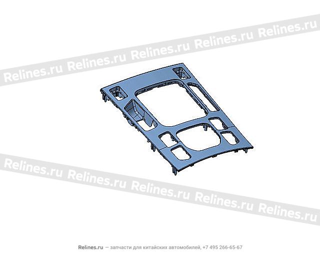 UPR cover plate assy-aux inst panel