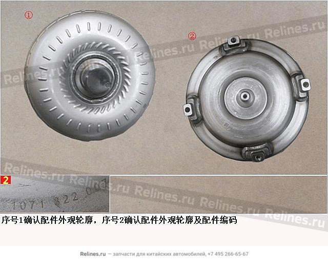 Hydraulic torque converter - 1071***.007