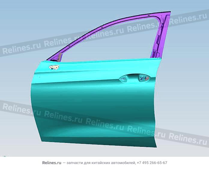 Дверь передняя левая M1E - 55100***AADYJ