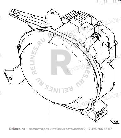 Фара передняя левая в сборе - 41211***N04A