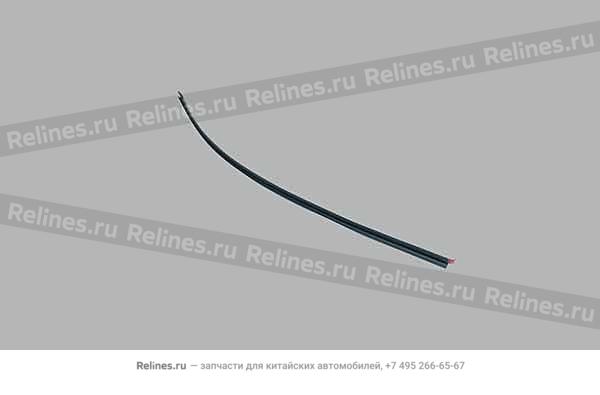 Молдинг (уплотнитель) стекла лобового левый - T11-***521