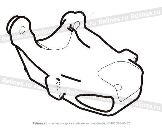 Кронштейн двигателя левый