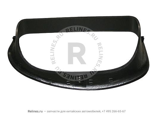 Frame-instrument cluster