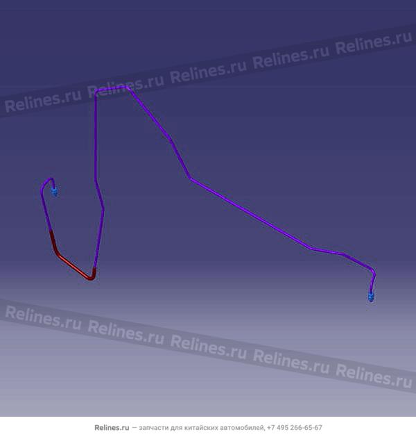 FR brake pipe-lh - 2040***0AA