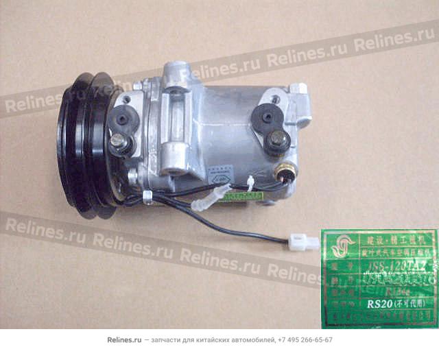 Компрессор кондиционера (под один ремень)