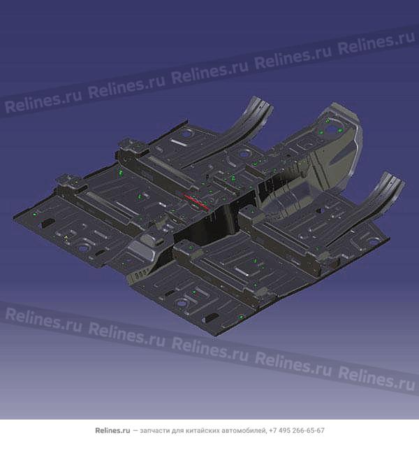 Часть пола передняя - J68-5***00-DY