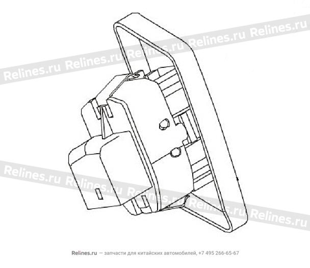 Central locking sw-fr door LH