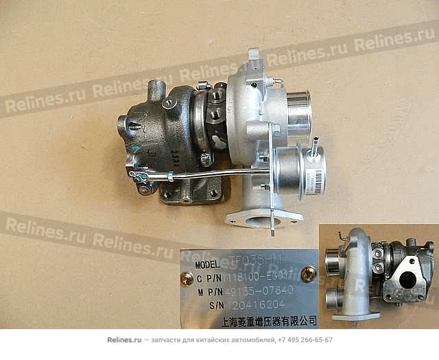 Super charger assy - 11181***G01T