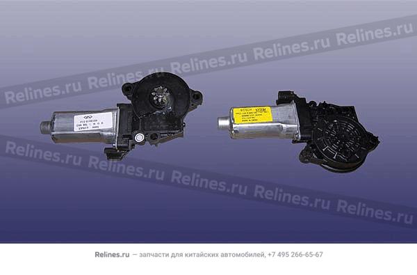Glass regulator motor-door LH