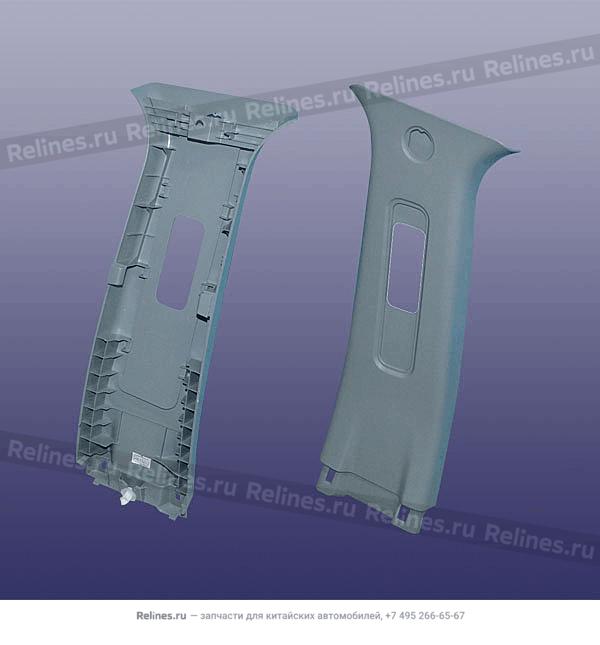 B pillar trim UPR assy LH - J52-5***50HS