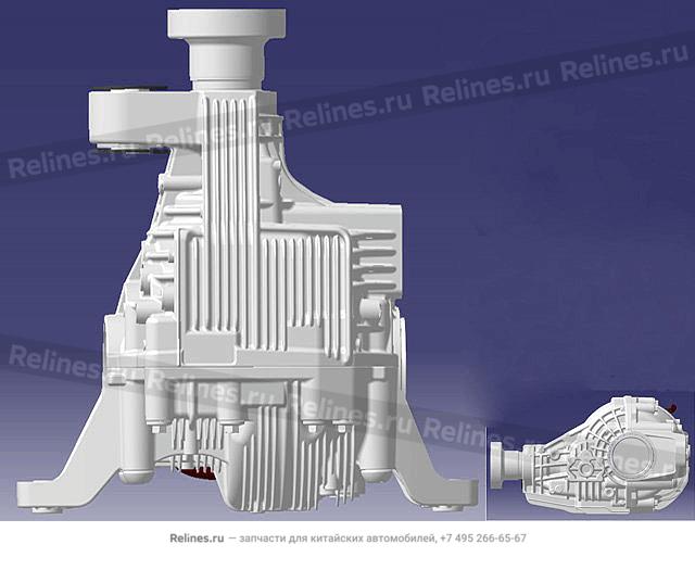 RR reducer & diff assy - 24021***W09B