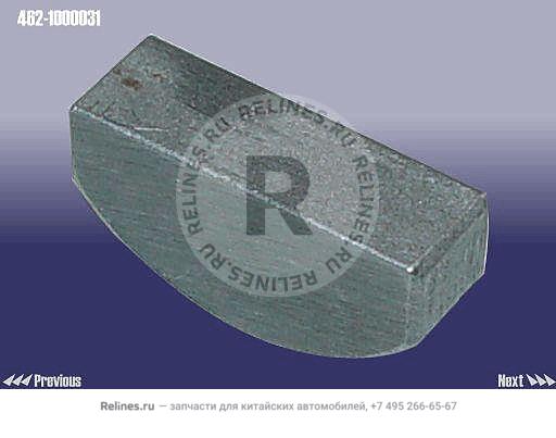 Шпонка коленвала и распредвала 465
