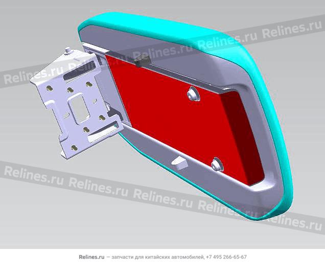 Console armrest assy. - 60411***0724