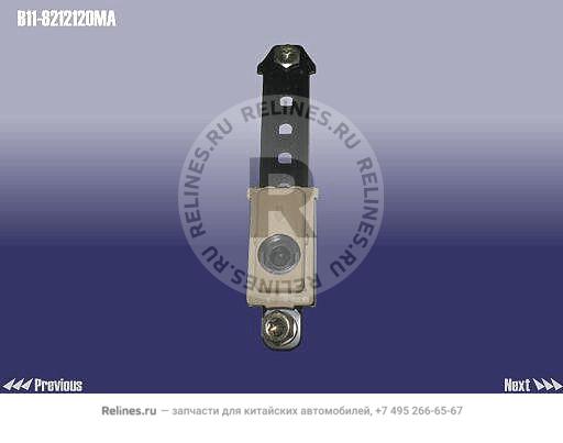 Adjusting rail assy