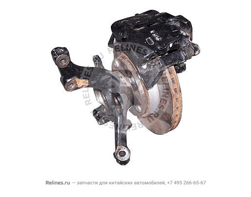 Disc brake assy-knuckle RH FR