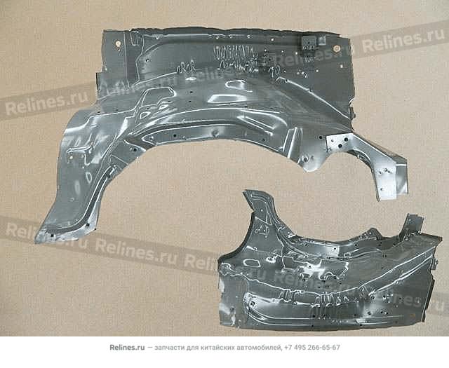 Mud guard assy LH - 8400***B24