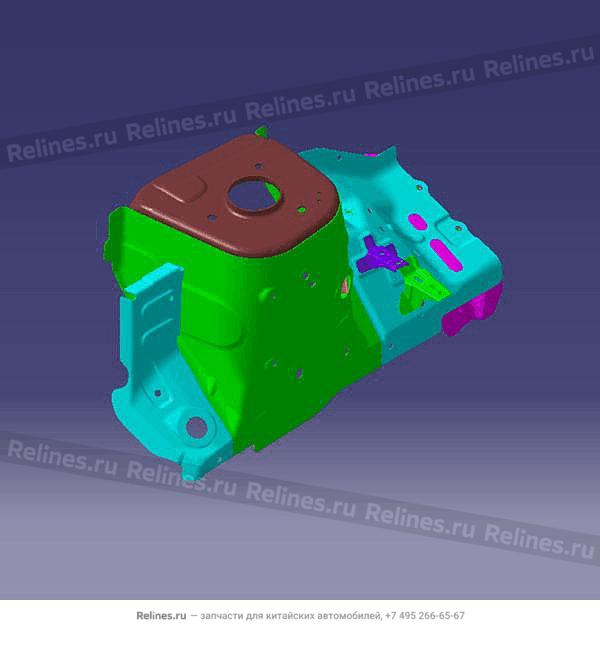 Передняя колесная арка левая T15/J68/T18/T19/T1A/T1E/T1D/T19/T1C