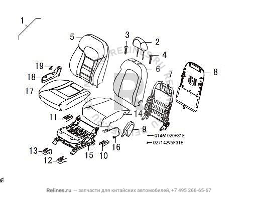 FR seat - 690010***08AD4