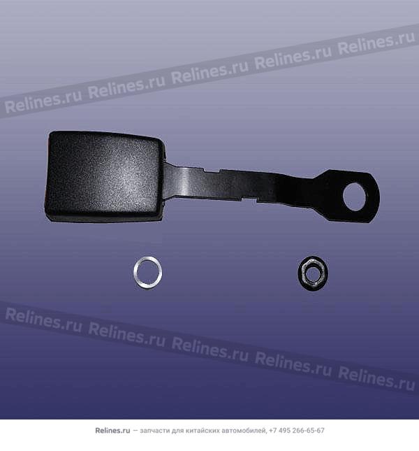 Seat belt buckle assy－rh-lux - J60-***050