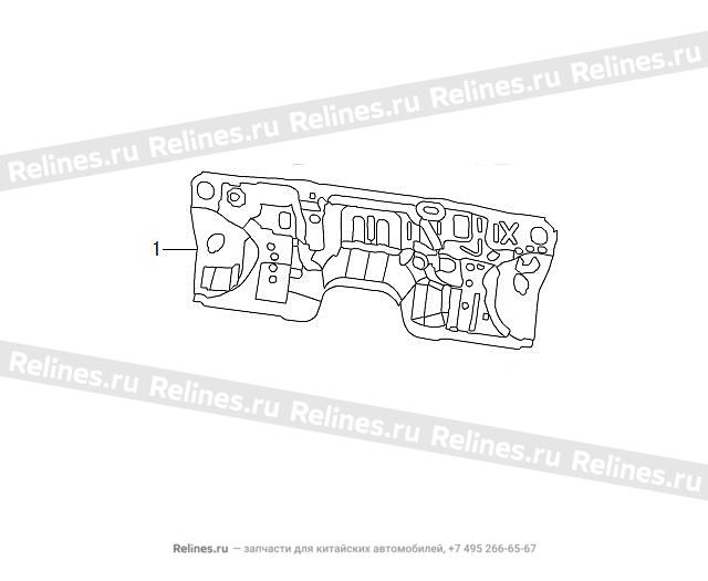 LWR FR Wall panel assy