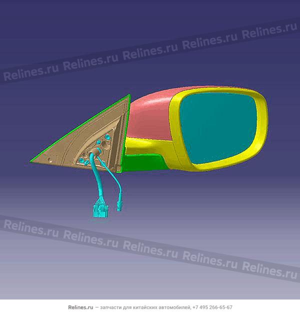 RR view mirror otr-rh - 60100***AADQJ