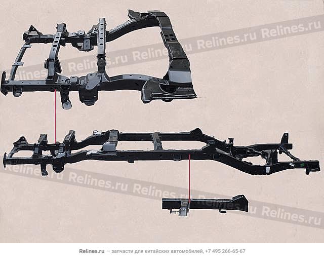 Frame weldment assy