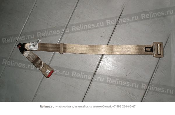 Belt assy - center