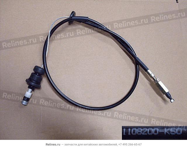 Accelerator cable assy - 1108***K50