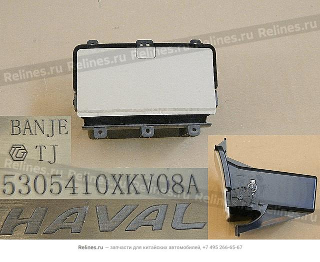 RR LWR glove box assy,secondary inst pan - 530541***08AE3