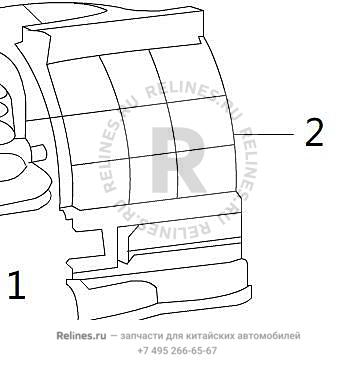 Blower RH housing