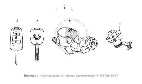 Комплект ключей