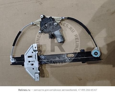Стеклоподъемник передний левый в сборе