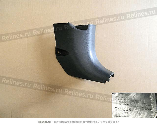 LWR panel a pillar RH - 540214***6XACR