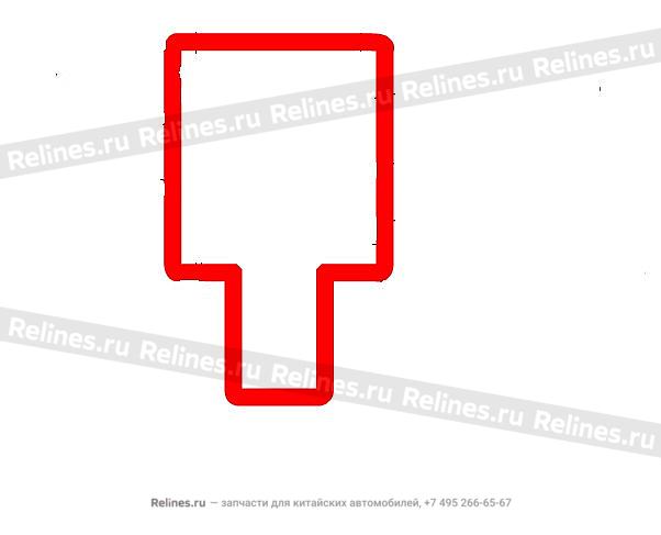 Кронштейн крепления разъемов жгутов проводов рулевой колонки - 40031***46XA