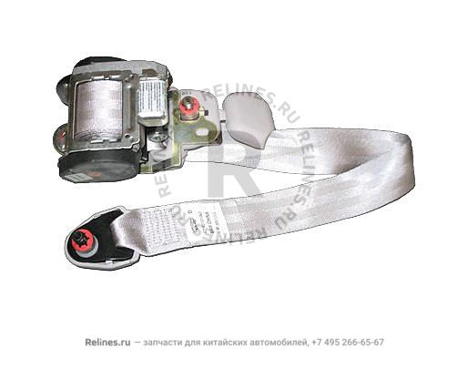 Safty belt assy-fr LH