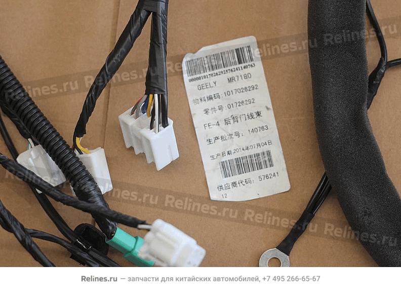 Back door wire harness assy. - 101***292