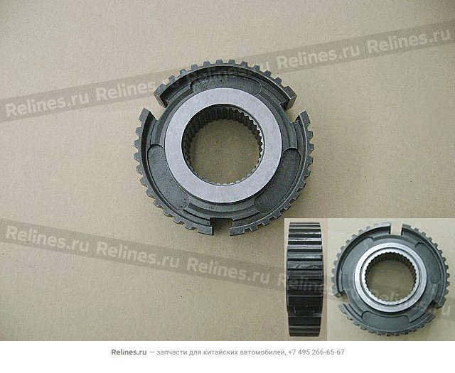 Ступица КПП 4/4 муфты синхронизатора 1-2-й передачи втор. вала дизель