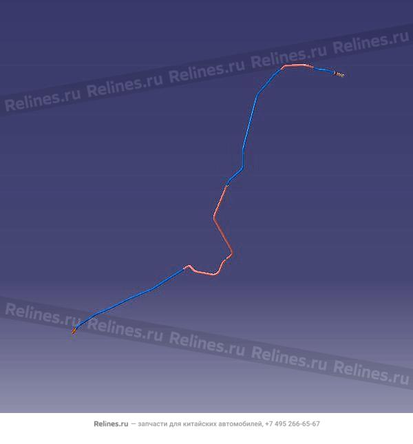 Fuel vapor pipe 5 - T15-1***90BA