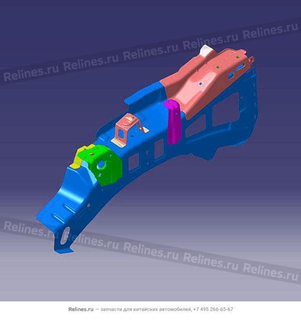 Панель арки колеса T1E - 50200***AADYJ