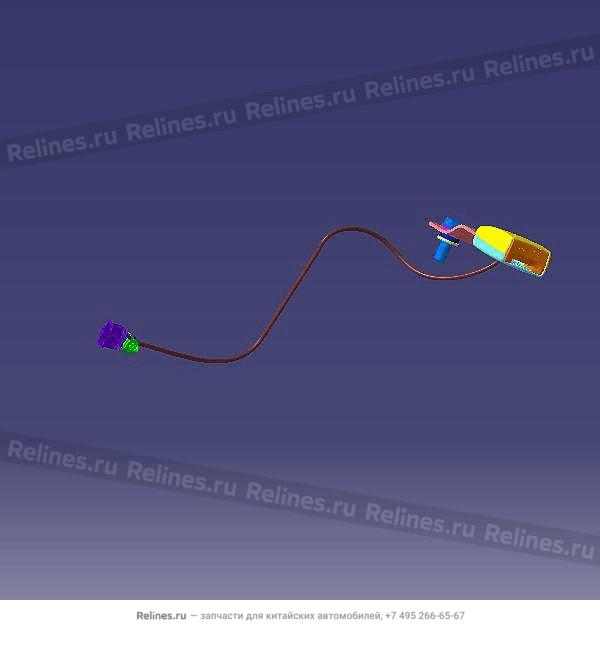 Замок ремня безопасности левый - J69-***030