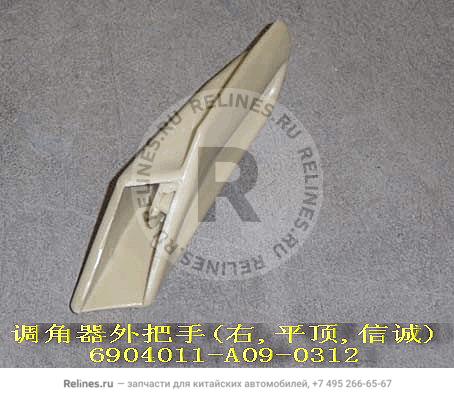 Tilt adj handle-fr seat RH(flat roof xin