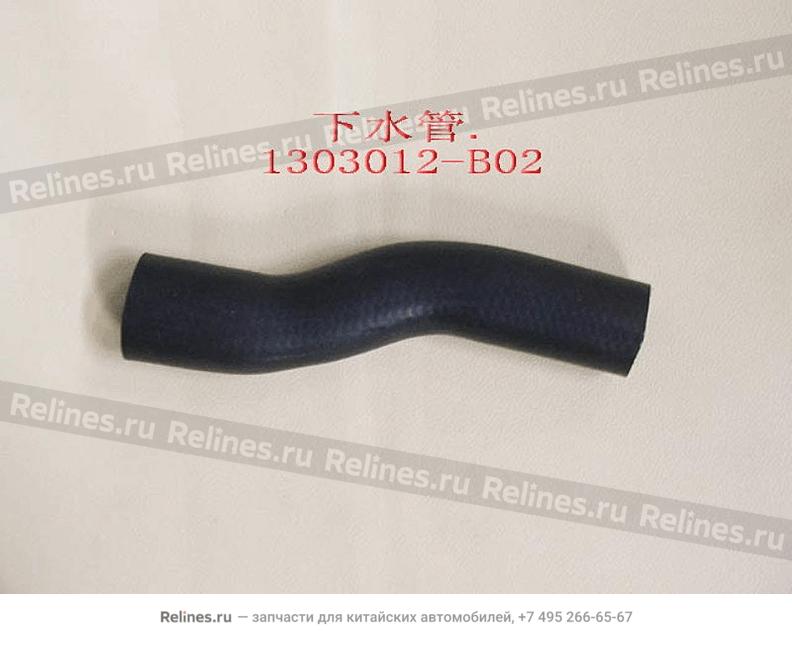 Radiator LWR hose - 1303***B02