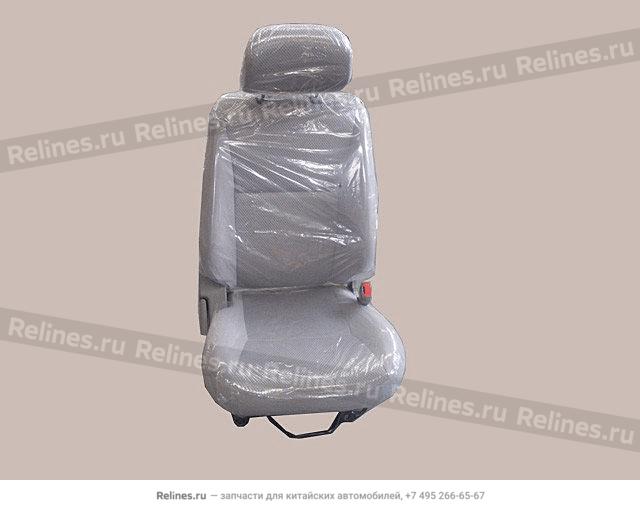 FR seat assy RH(fabric grayish) - 6900100-***B1-1213